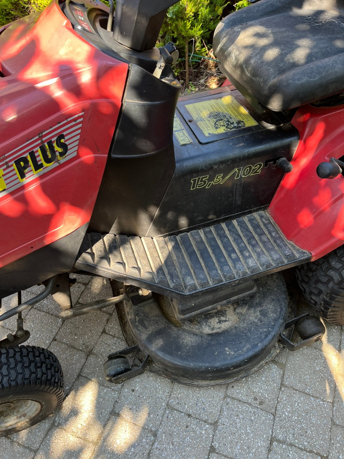 Zitmaaier 15,5 HP Briggs & strattions, Enlèvement, Utilisé, Vitesses, 90 à 120 cm