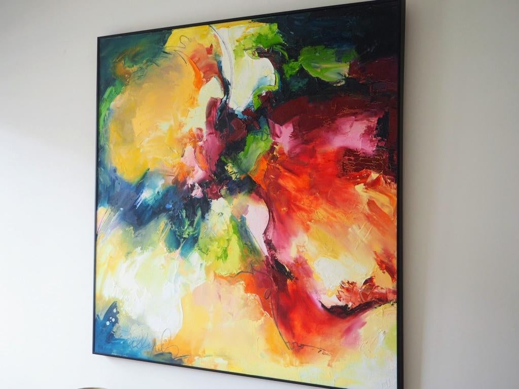 Tilly Wils - Groeten uit Holland 110cm x 110cm, Ophalen