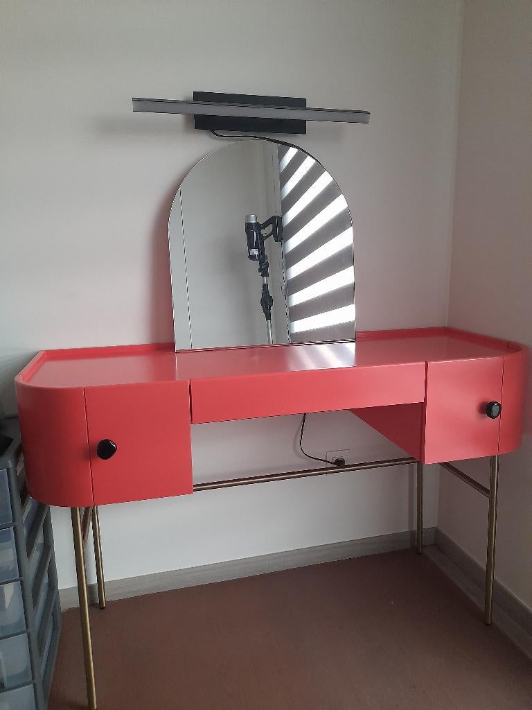 luxe schminktafel met spiegel, Huis en Inrichting, Ophalen, Nieuw, 50 tot 100 cm, Minder dan 100 cm
