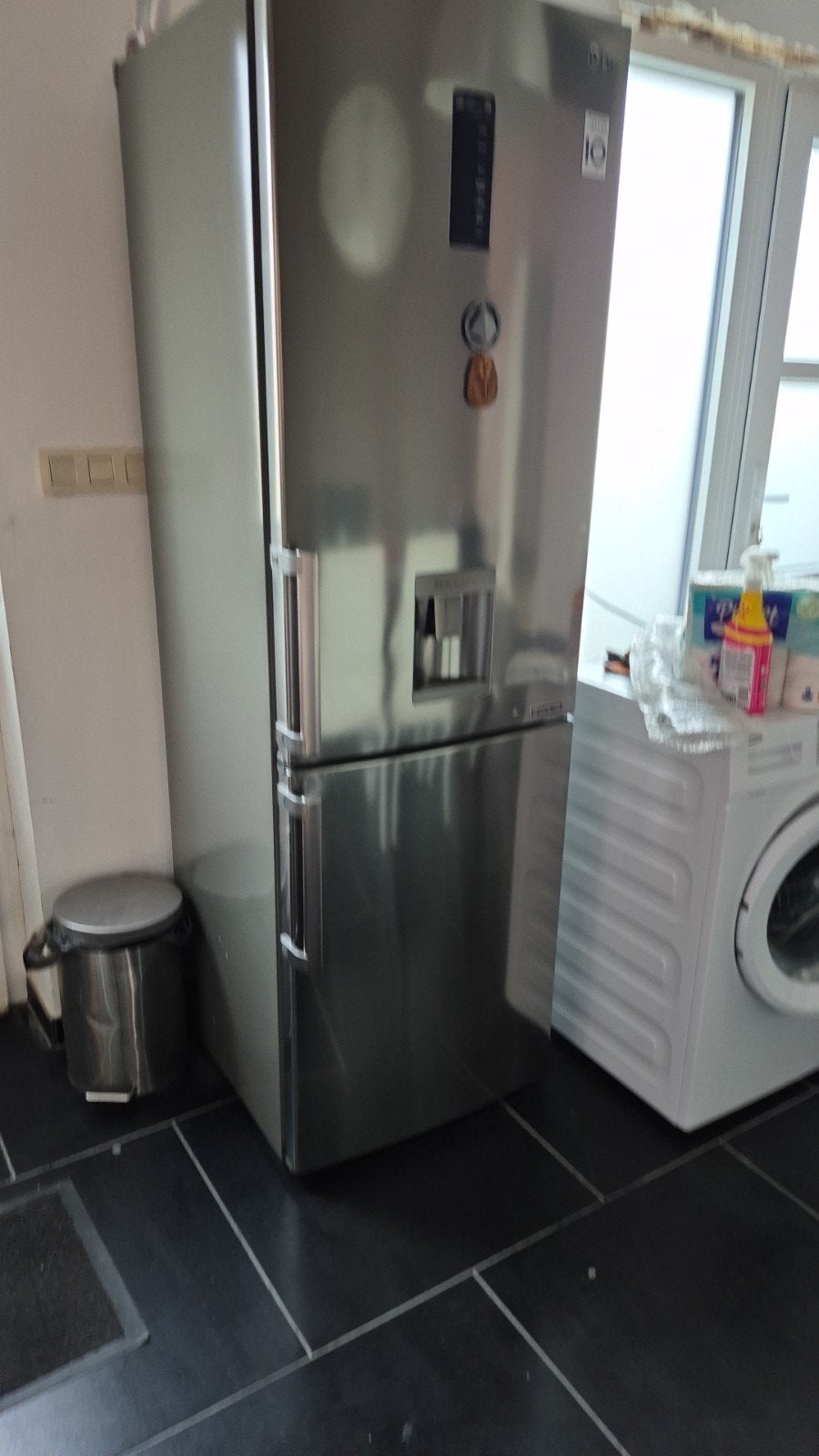 frigo LG, Electroménager, Enlèvement, Utilisé, Avec compartiment congélateur