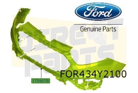 Ford Transit Custom (3/18-) voorbumper boven (te spuiten) (p, Neuf, -, Ford, -
