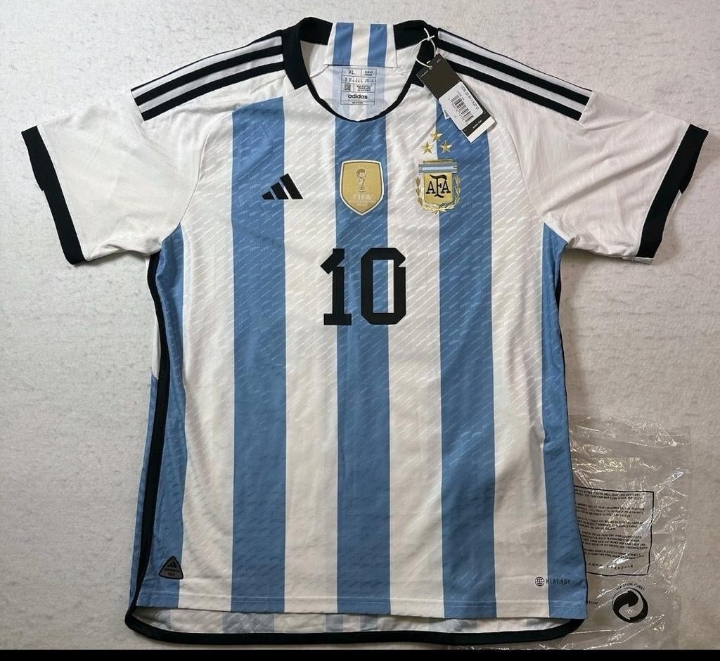 Argentinië Messi Origineel WorldCup Finale 2022 Qatar, Verzenden, Shirt