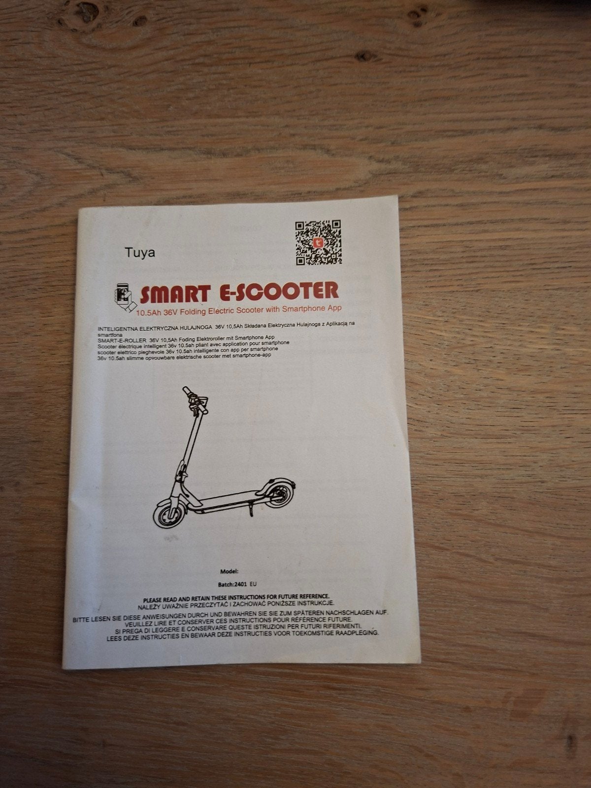 step smart e -scooter, Fietsen en Brommers, Steps, Ophalen, Zo goed als nieuw, Elektrische step (E-scooter), Smart e-scooter
