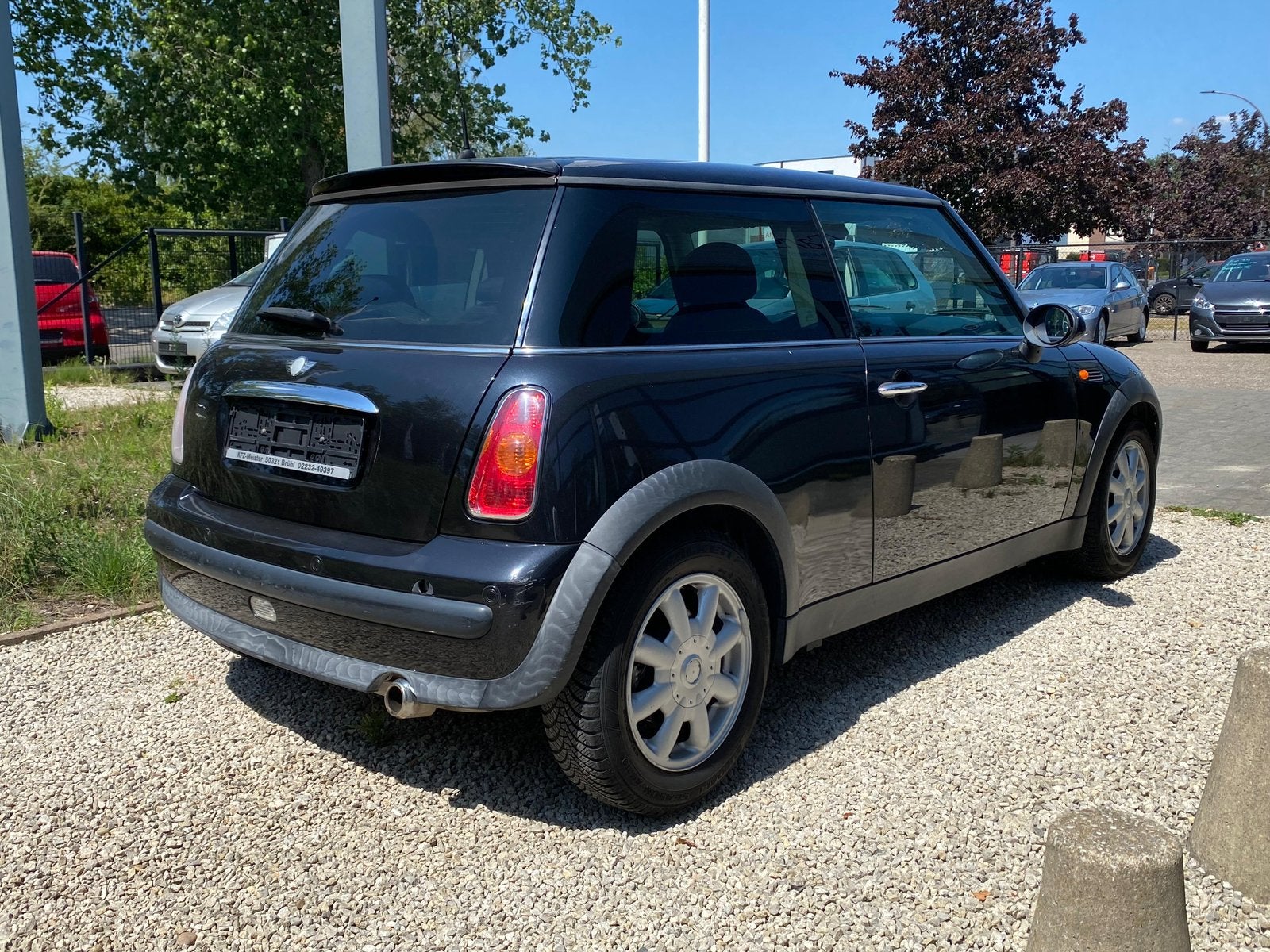 Mini cooper automaat benzine met keuring en garantie, Auto's, Mini, 4 zetels, Stof, Zwart, 4 cilinders