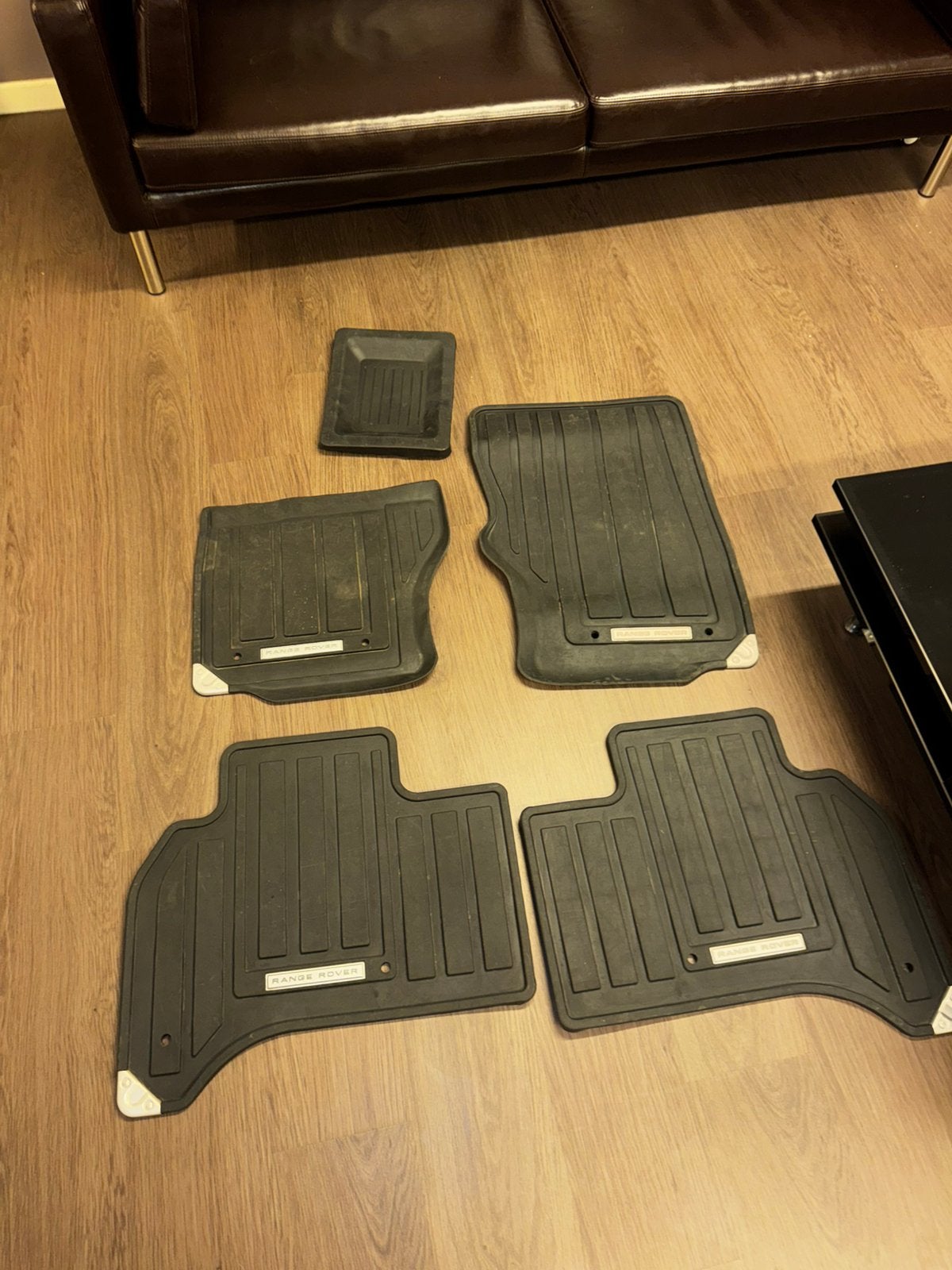 Tapis de sol en caoutchouc Range Rover Sport, Enlèvement, Utilisé