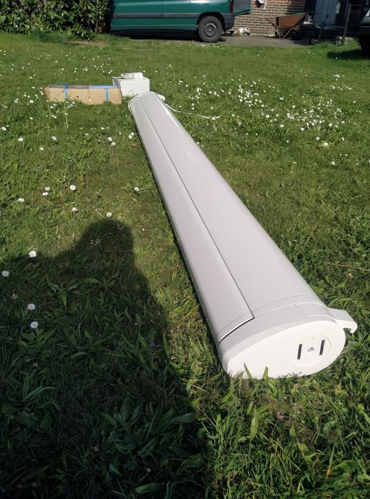 Brustor luifel zonwering 250 cm met afstandsbediening, Tuin en Terras, Zonneschermen, Ophalen