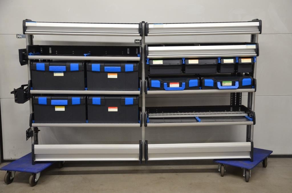 Sortimo inrichting -- 1100+BTW, Auto diversen, Auto-accessoires, Ophalen, Gebruikt