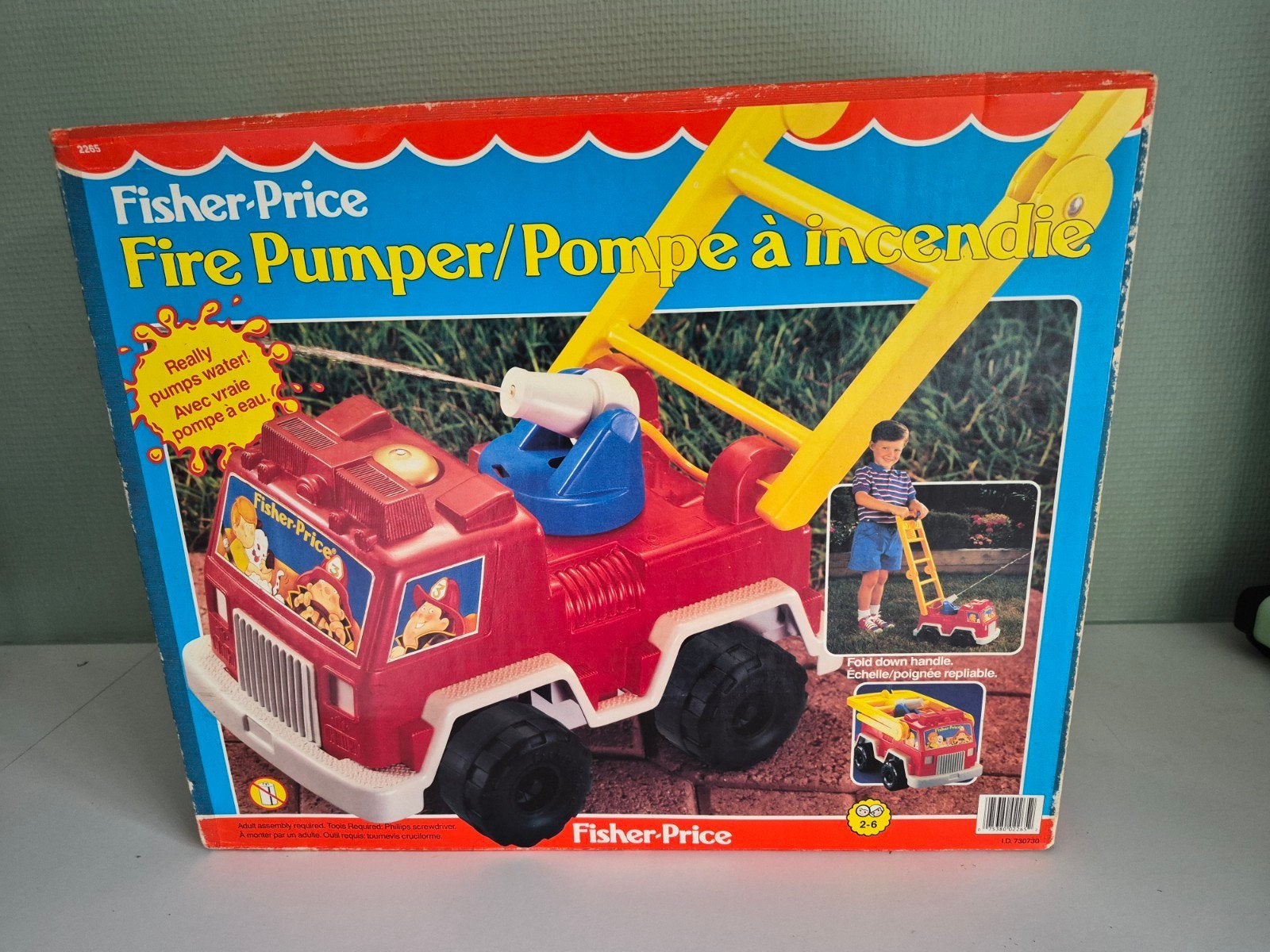 Brandweer loopwagen fisher price, Ophalen of Verzenden