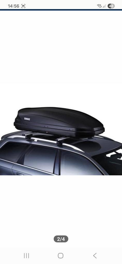 Mooie dakkoffer thule pacific 200, Autos : Divers, Coffres de toit, Enlèvement