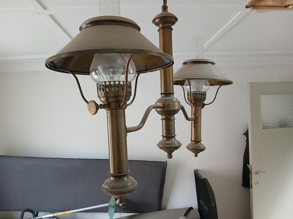 Lusters, Ophalen, 50 tot 75 cm, Vintage, Zo goed als nieuw