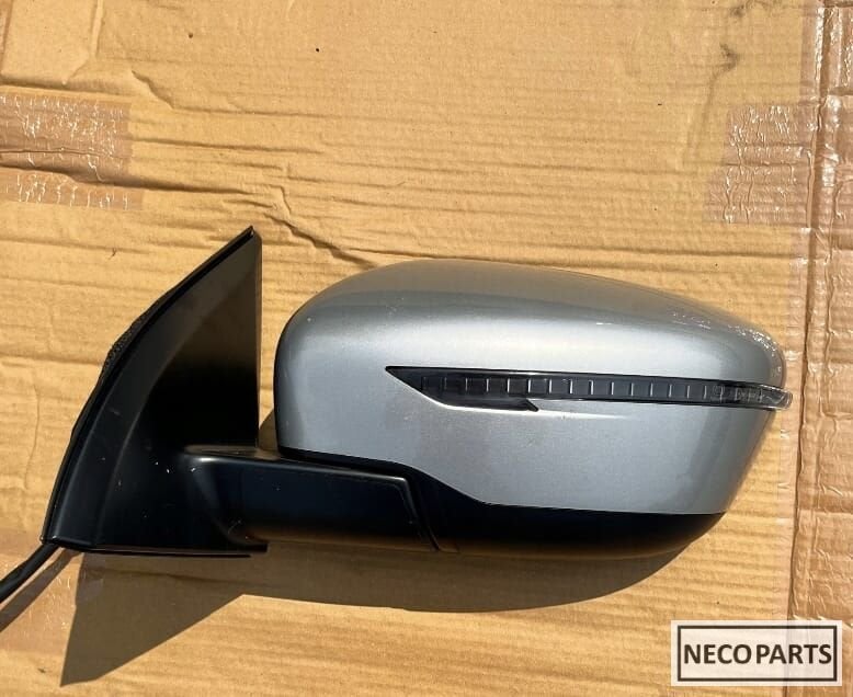 NISSAN QASHQAI SPIEGEL BUITENSPIEGEL 9 PIN KLEUR KADG KAD G, Gebruikt, -, Deur, -