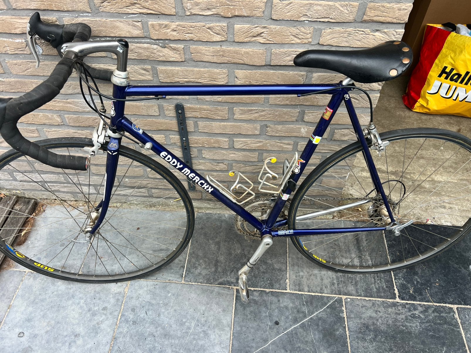 Eddy Merckx vintage racefiets, Fietsen en Brommers, Ophalen, Staal