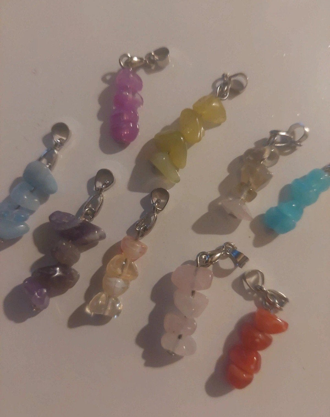 9 pendentif perle naturelle irreguliere, Enlèvement ou Envoi, Pendentif