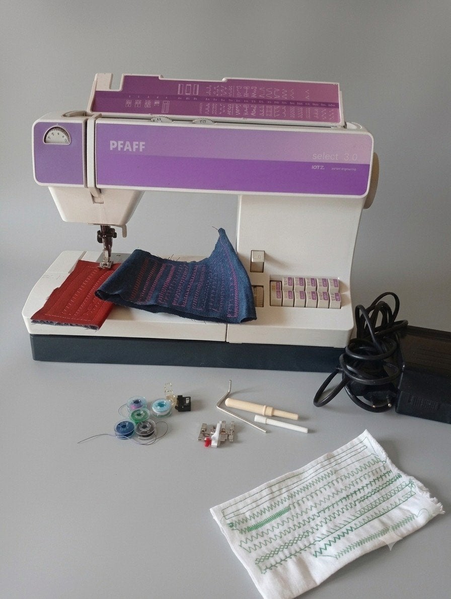 Machine à coudre Pfaff Select 3.0 - révisée, Hobby & Loisirs créatifs, Machines à coudre & Accessoires, Enlèvement ou Envoi, Machine à coudre