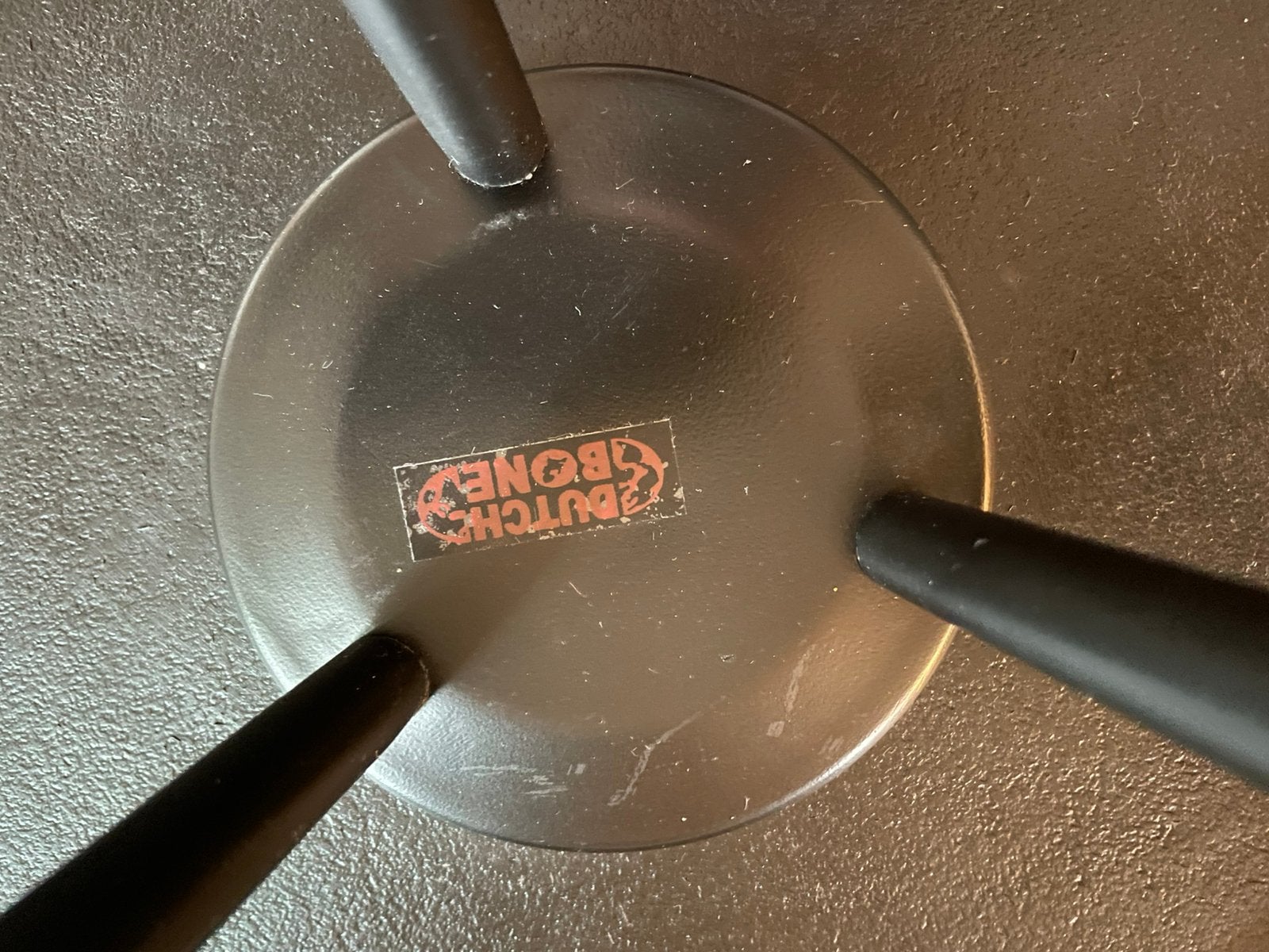 Bijzettafel, Minder dan 55 cm, Metaal of Aluminium, Rond, Ophalen
