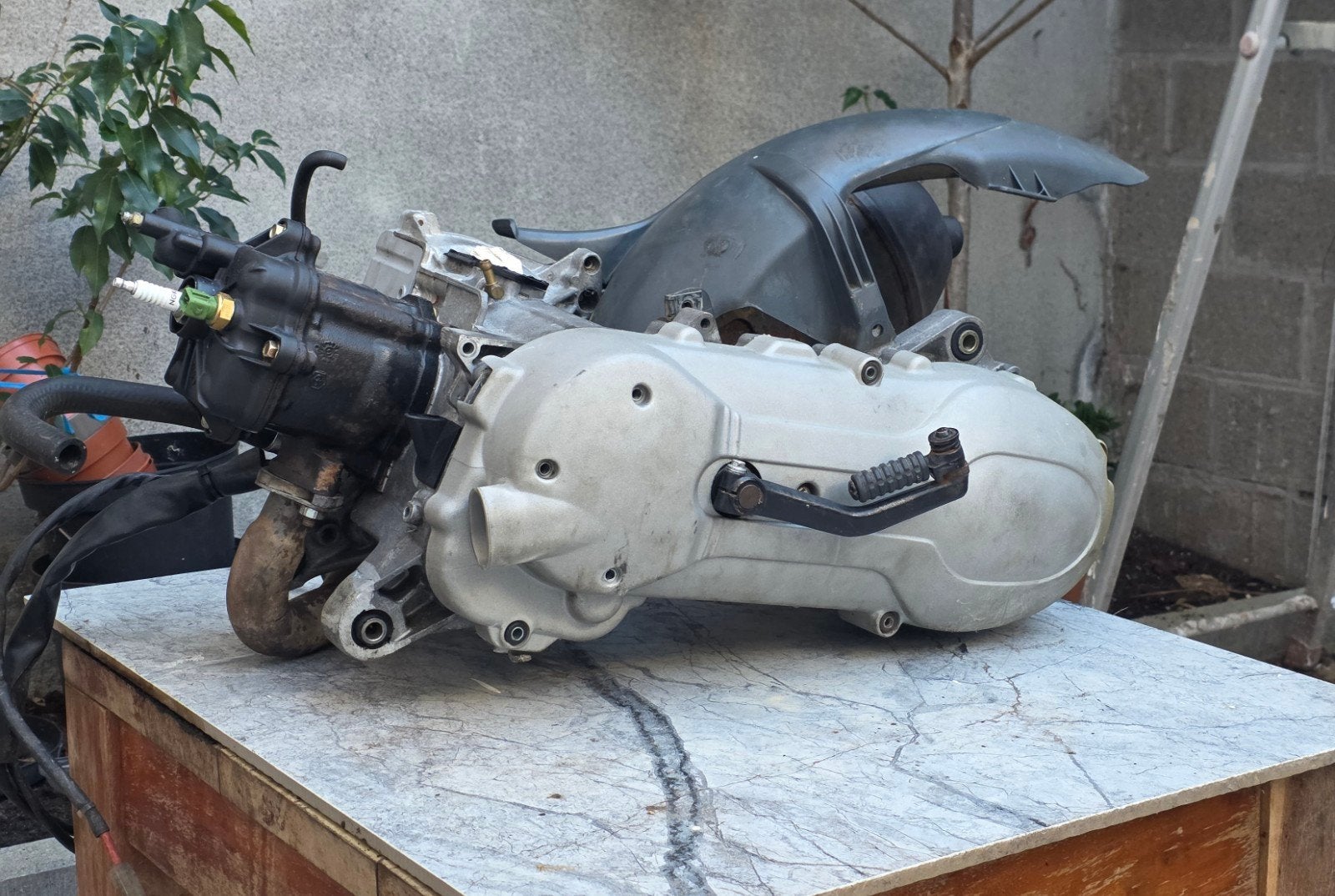 Gilera runner blok M07 125cc SD 2 takt, Enlèvement ou Envoi, Utilisé, Bloc, Piaggio