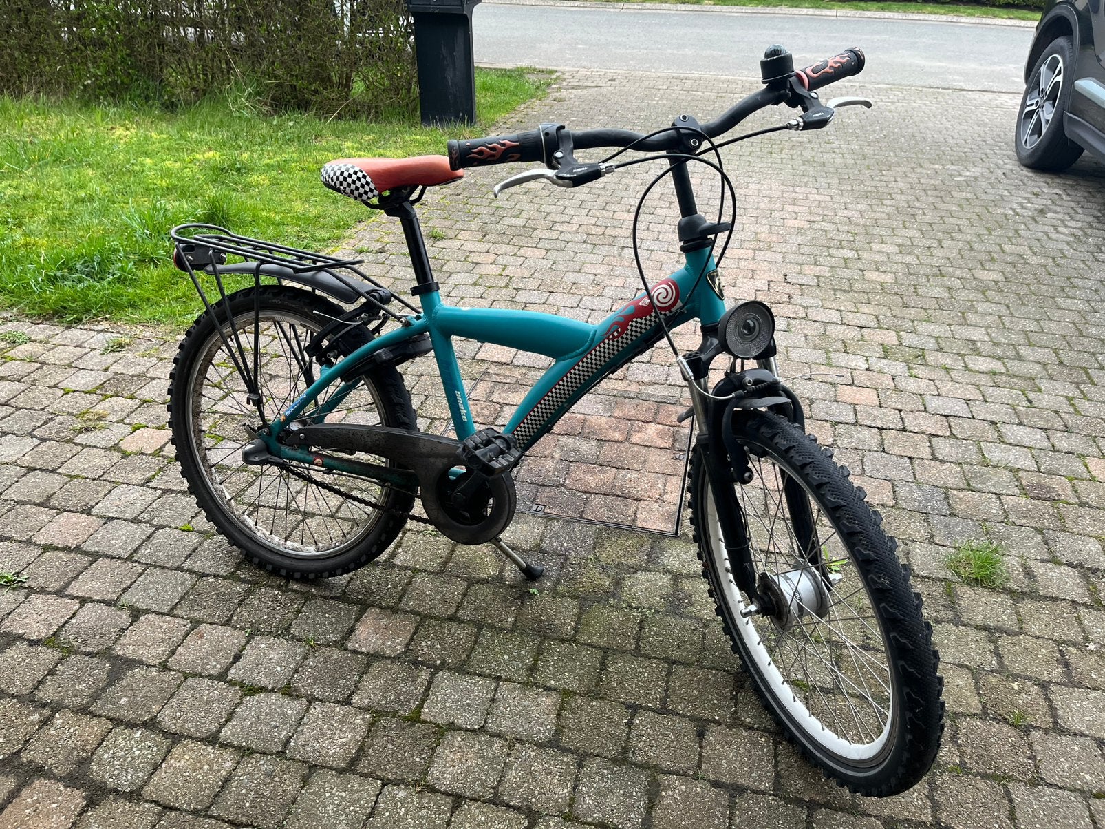 Stevige kinderfiets 22 inch, Vélos & Vélomoteurs, Enlèvement, Comme neuf, 22 pouces