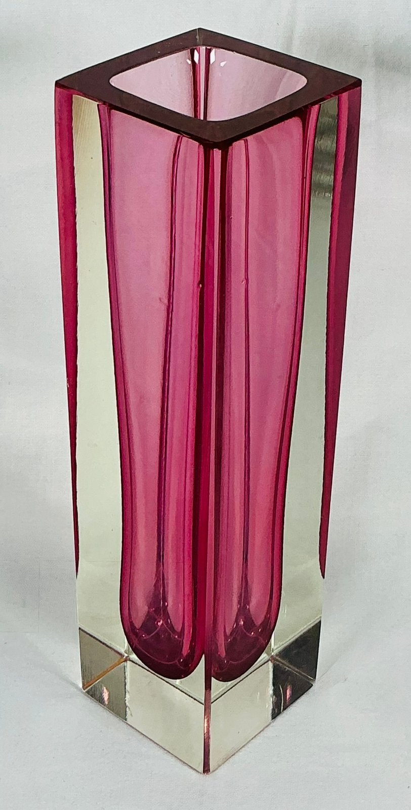 Vase en verre d'été au design vintage de Murano Flavio Poli, Enlèvement ou Envoi, Maison et Meubles