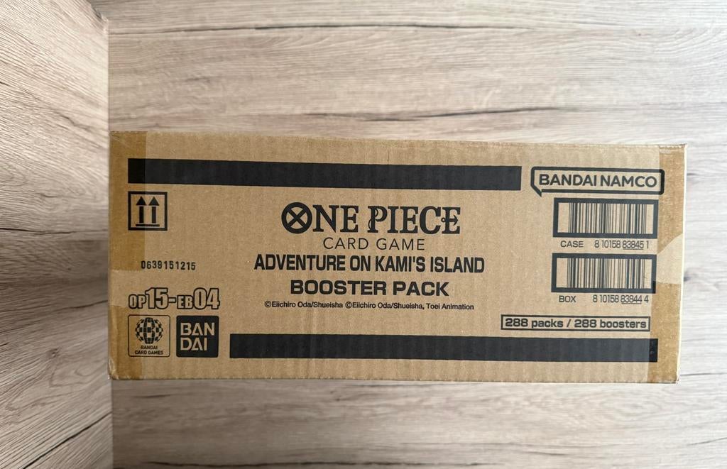 One Piece Adventure on Kami’s Island -Sealed- 12x boosterbox, Hobby en Vrije tijd, Verzamelkaartspellen | Overige, Ophalen, Zo goed als nieuw