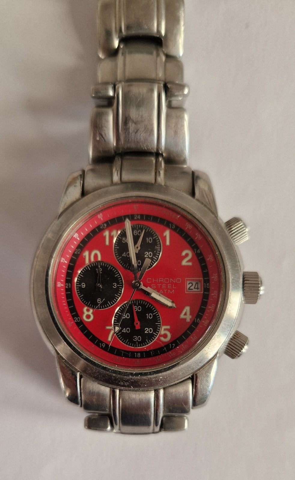 Tout Acier inoxydable . montre Homme, Envoi, Acier, Acier