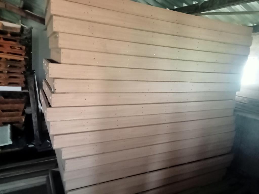 Houten muurpanelen, Bricolage & Construction, Plaques & Panneaux, Utilisé, Autres matériaux, 100 mm ou plus, Enlèvement