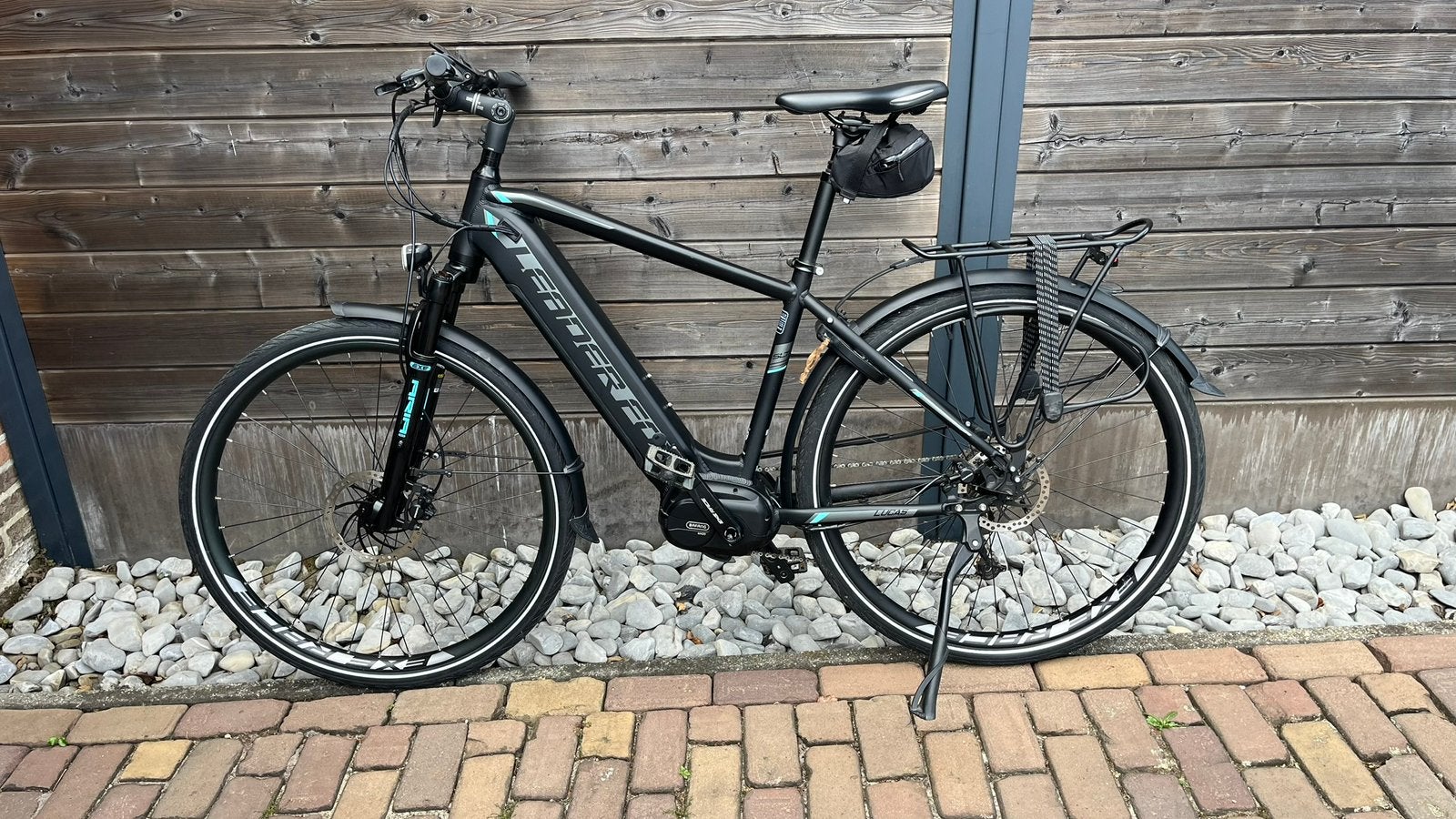 Ebike leaderfox lucas, Fietsen en Brommers, Ophalen, Zo goed als nieuw