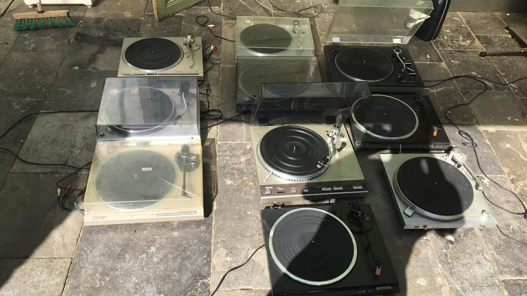 Lot de platines vinyles, Enlèvement