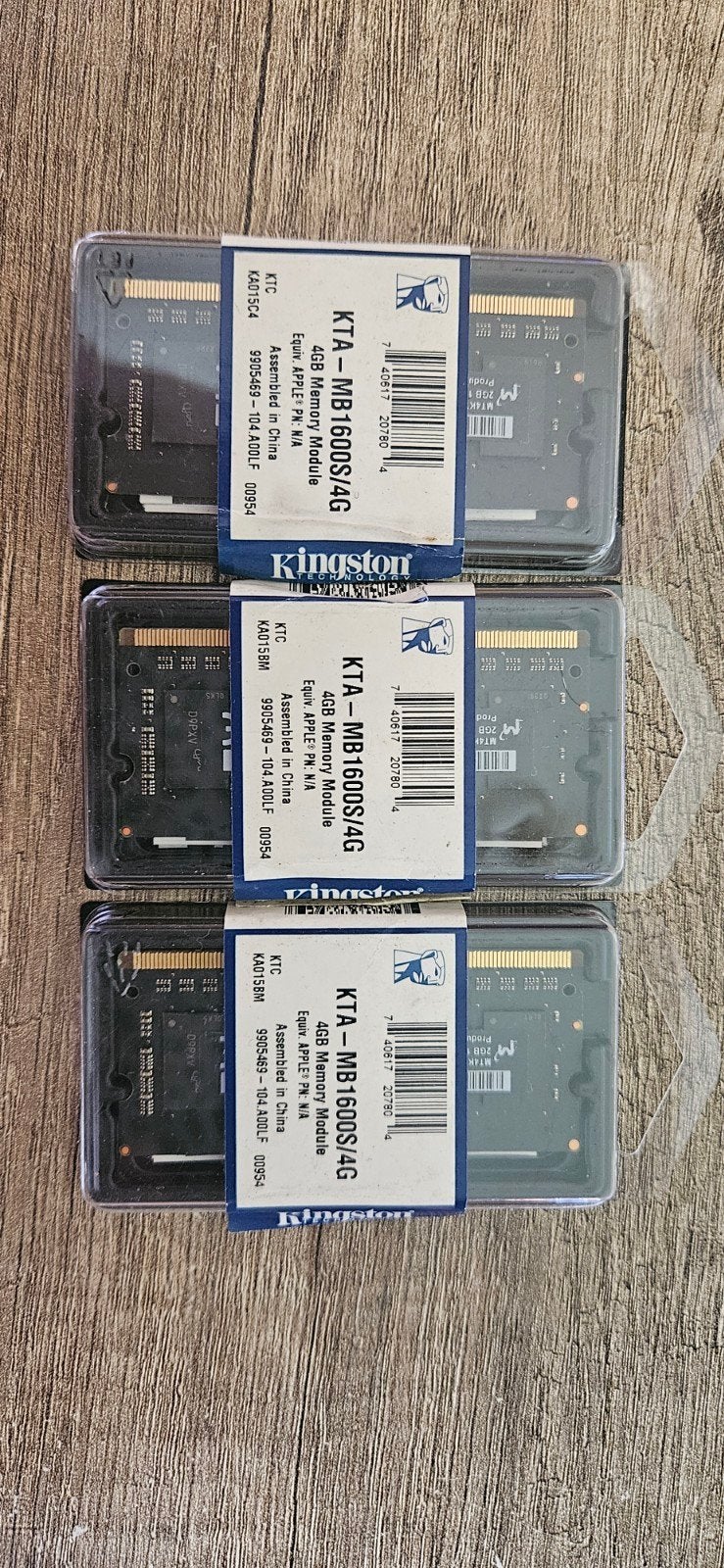 Barrettes RAM 4GO DDR3 Kingston, Informatique & Logiciels, Enlèvement, DDR3