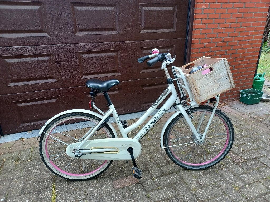 Meisjesfiets Gazelle "miss grace", Ophalen, Terugtraprem, 24 inch, Versnellingen