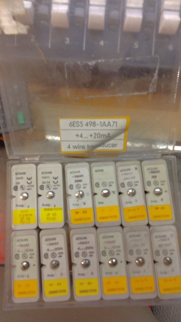 Set van 12 Siemens SIMATIC S5 6ES5 498, Verzenden, Zo goed als nieuw