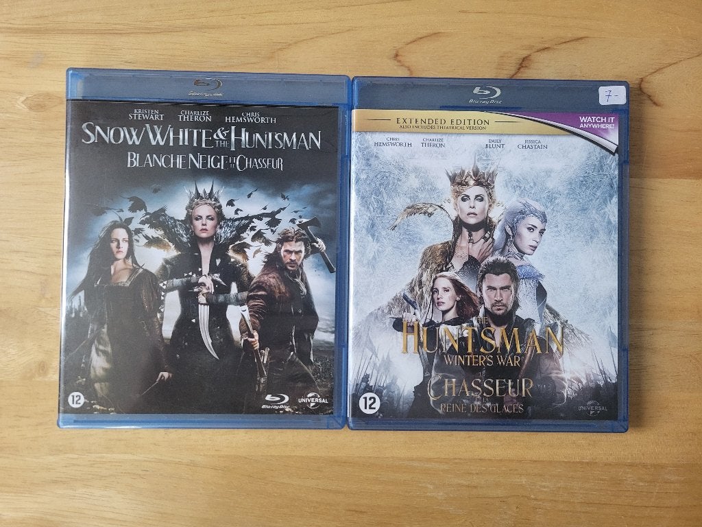 Intégrale Blu-Ray Blanche-Neige et le Chasseur, Cd's en Dvd's, Ophalen, Nederlands, Inclusief extra's, Engels