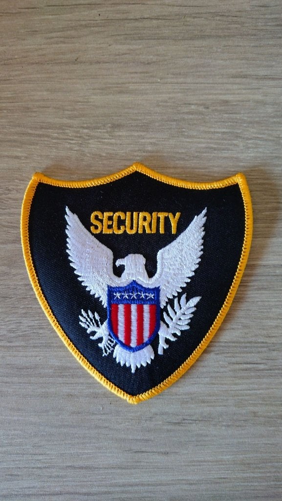 US patch for diplomatic and shared basses, Ophalen of Verzenden, Overige soorten, Embleem of Badge