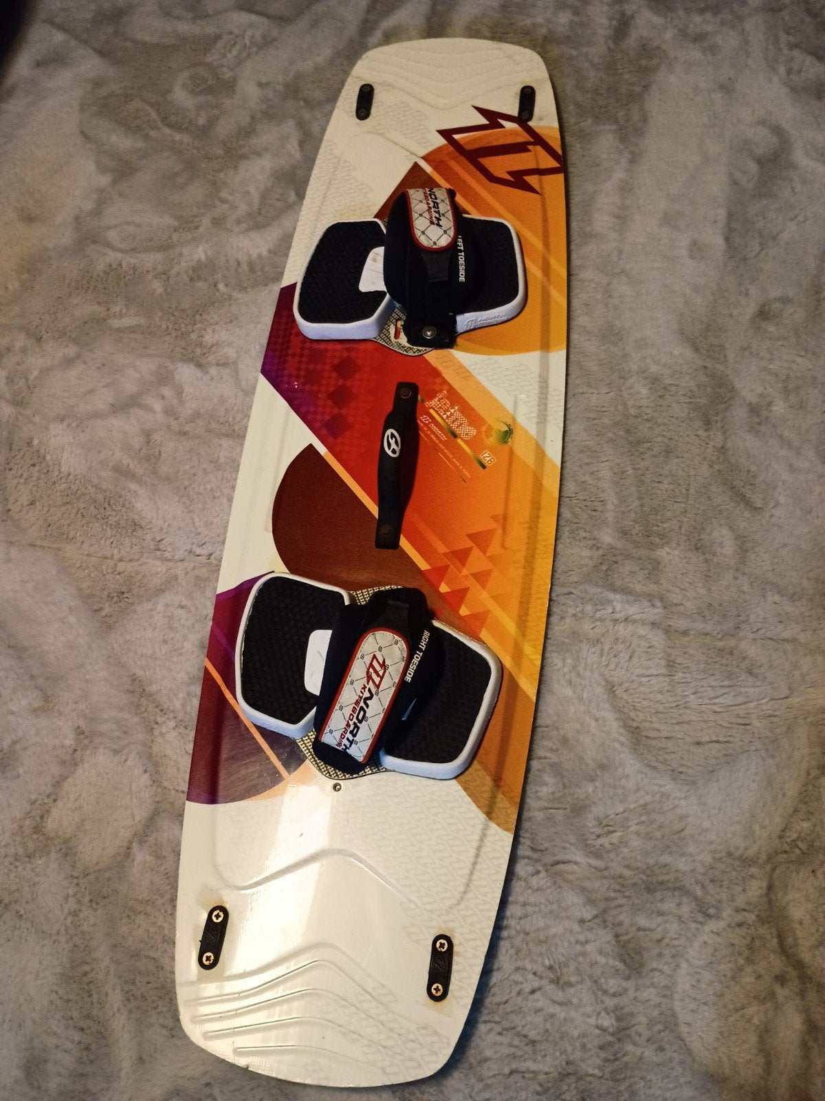 Kiteboard North Jaime 128 carbono light, Ophalen