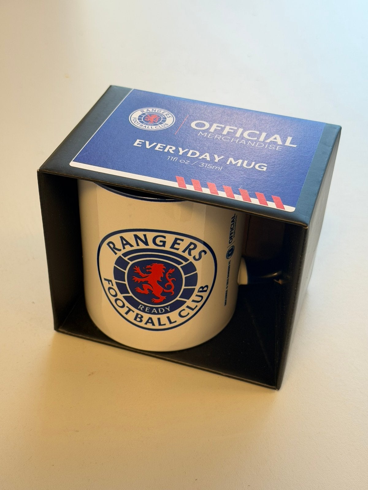 Rangers FC Officiële Mok Beker Kom 315ml Nieuw in Verpakking, Ophalen of Verzenden, Nieuw, Overige typen