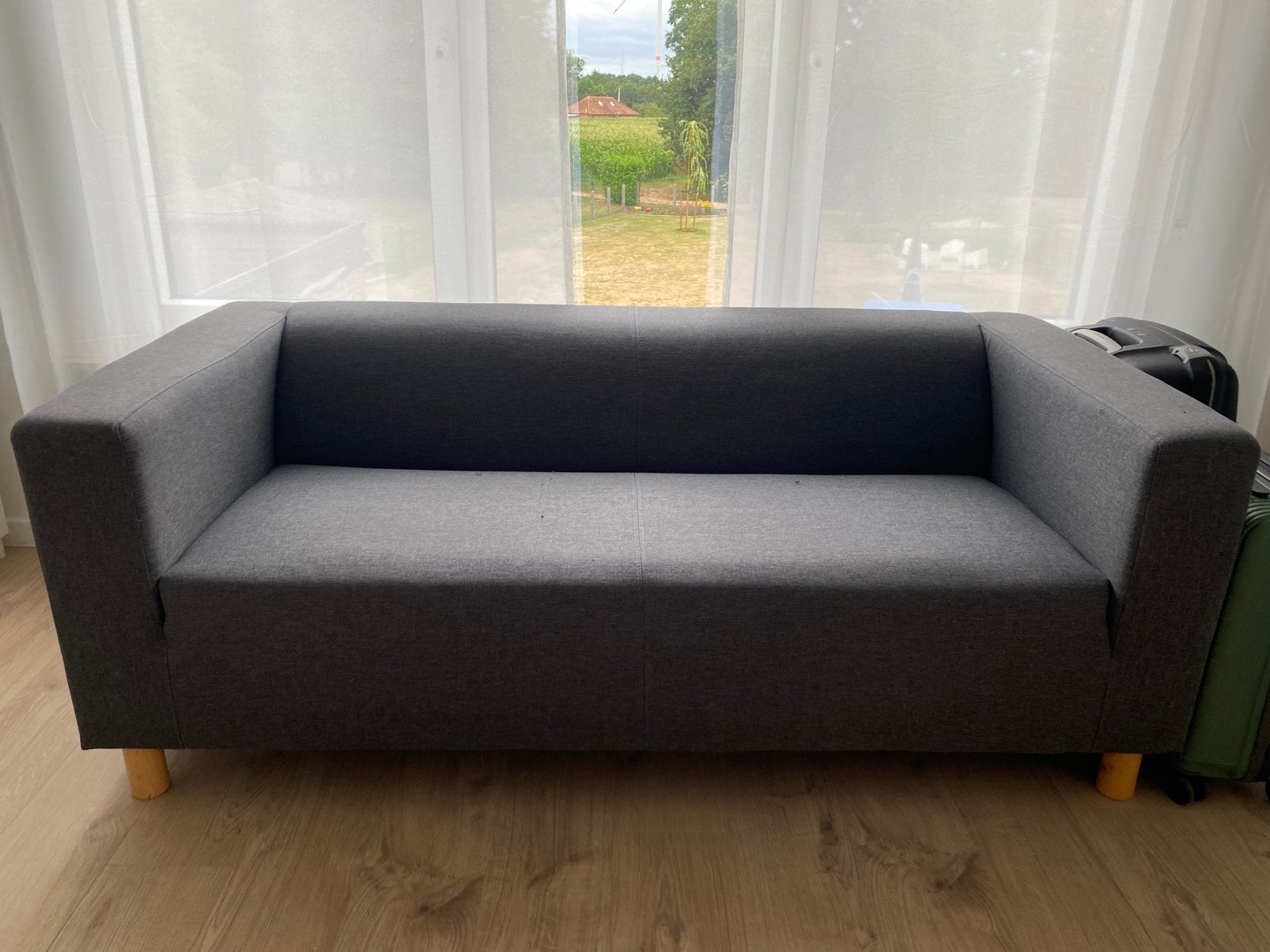 Zetel, Ophalen, Zo goed als nieuw, Tweepersoons, Rechte bank