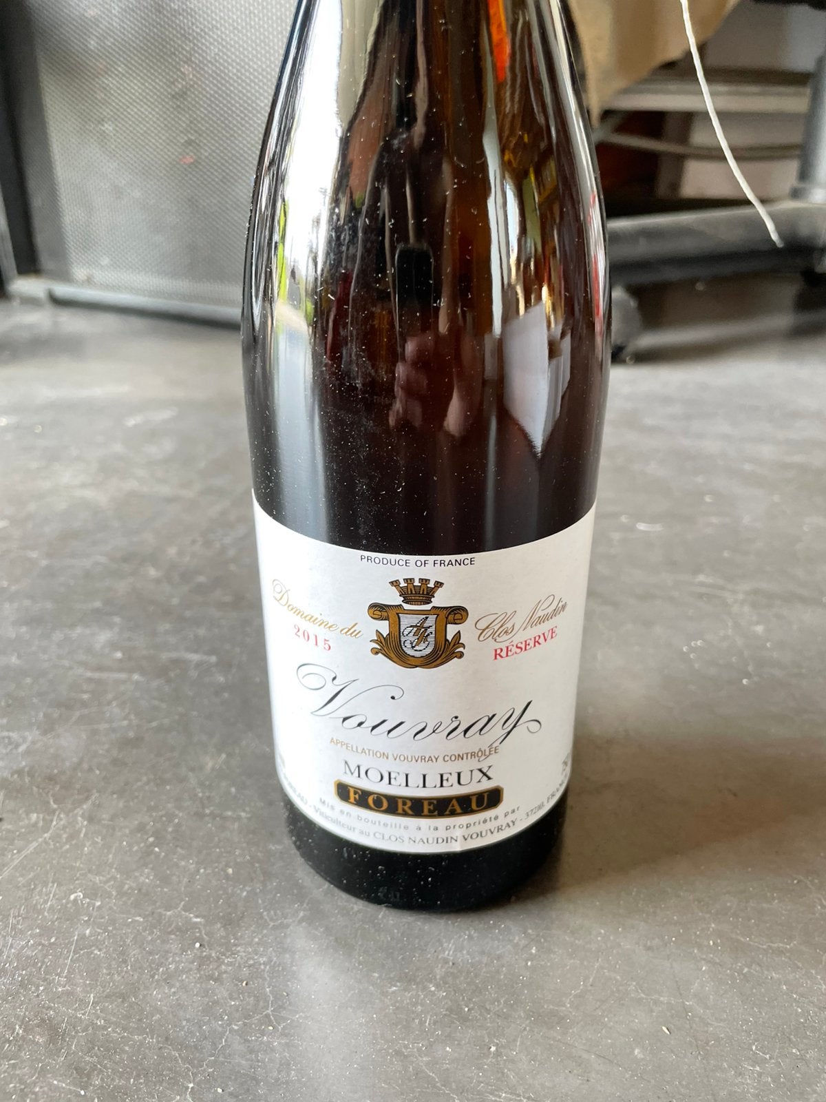 Wittz zoete wijn - philippe foreau, Collections, Vins, Pleine, Comme neuf, Vin blanc, Enlèvement