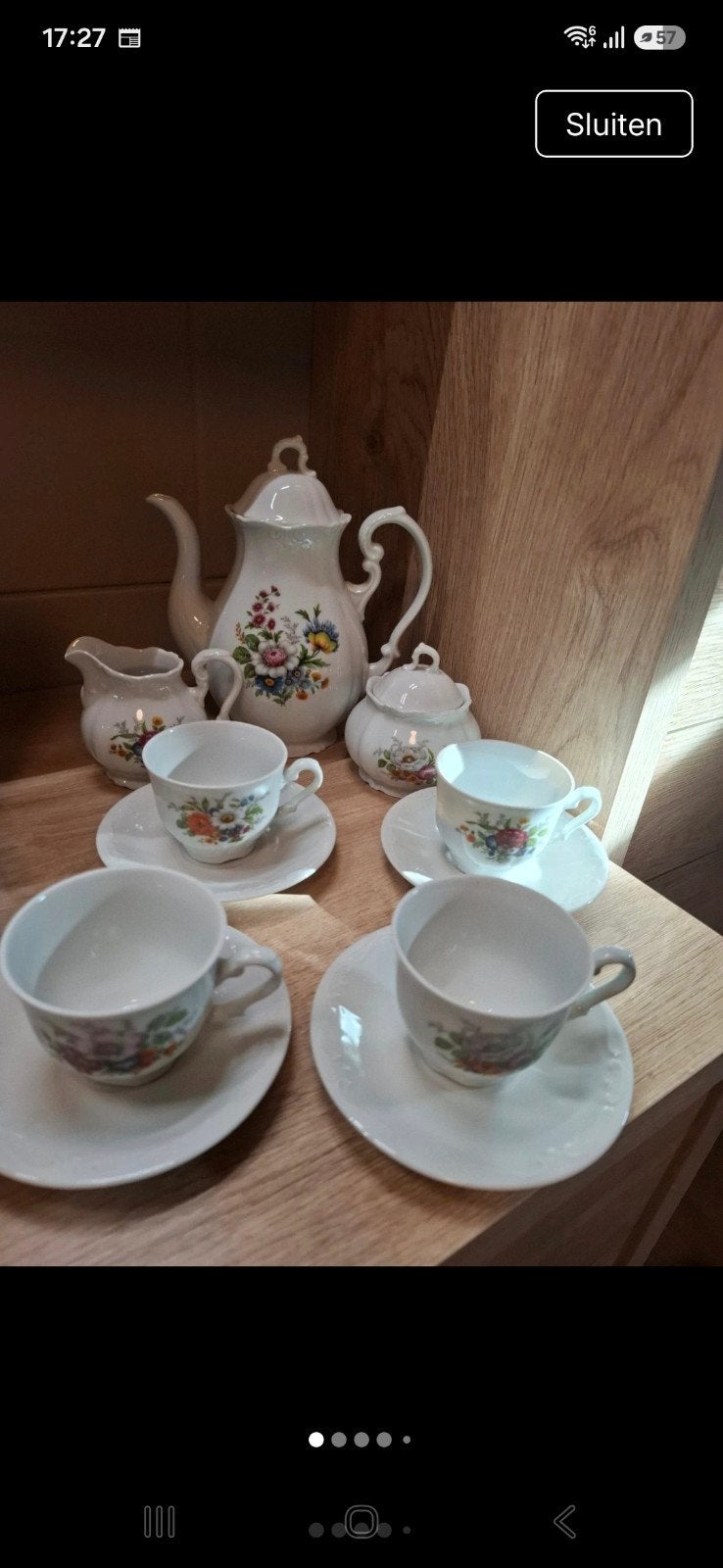 koffie servies  bavaria, Ophalen