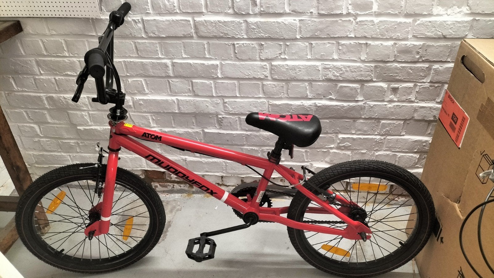 Kinder BMX Muddyfox Atom, 16 tot 20 inch, Staal, Atom muddy fox, Velgrem