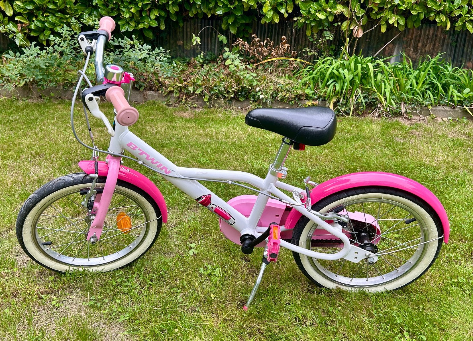 Vélo fille Decathlon Btwin 16 Pouces, Ophalen, Zo goed als nieuw, Velgrem, 16 inch
