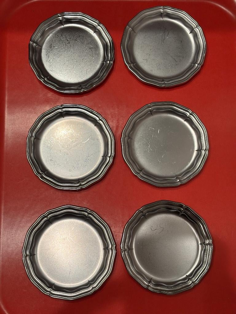 6 sous-verres Alfra (Alessi) - édition rare - '50-'60, Enlèvement ou Envoi, Utilisé, Verre ou Tasse