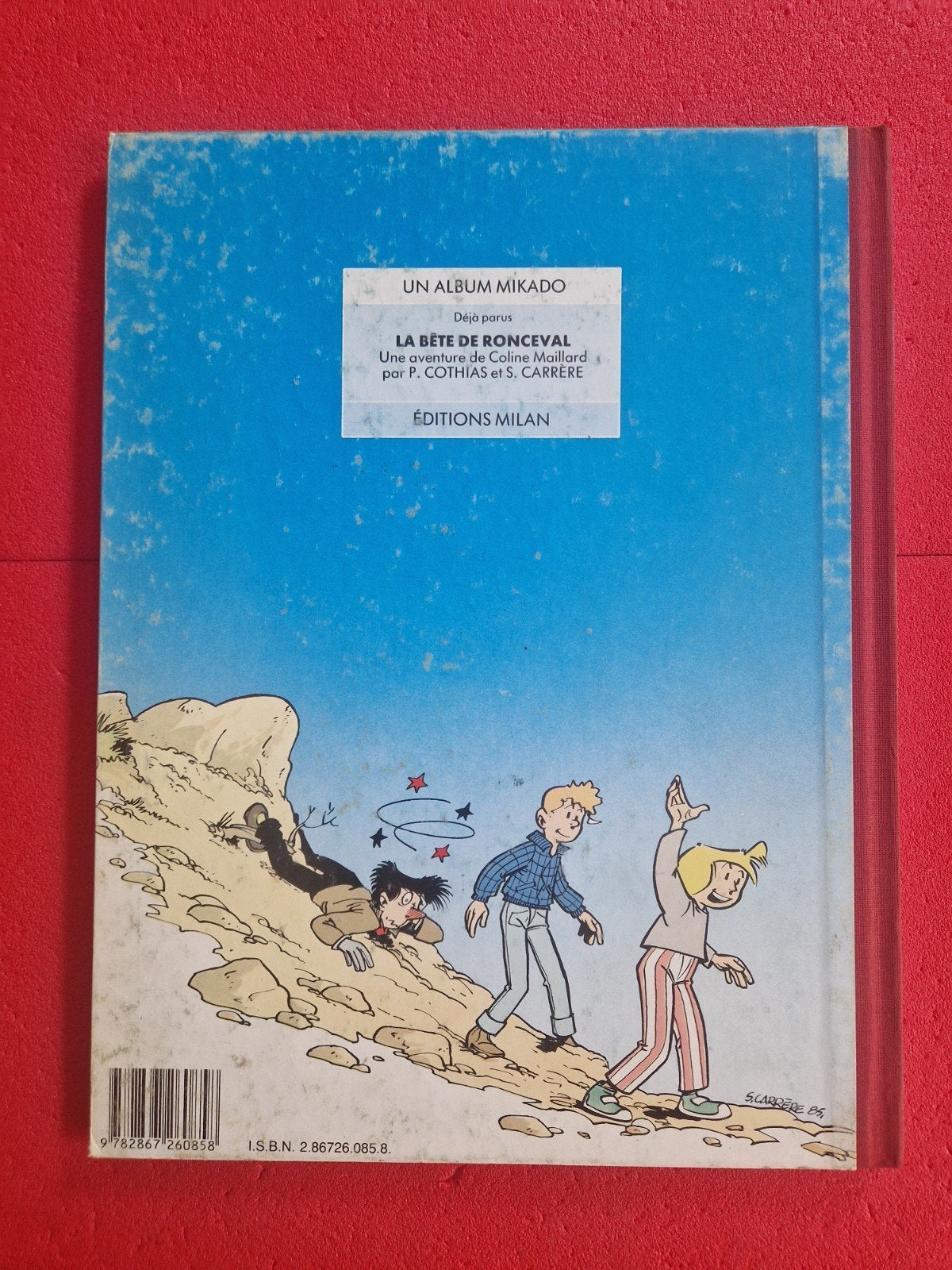 bd une aventure de coline maillard 2,EO, num et signé, Ophalen of Verzenden