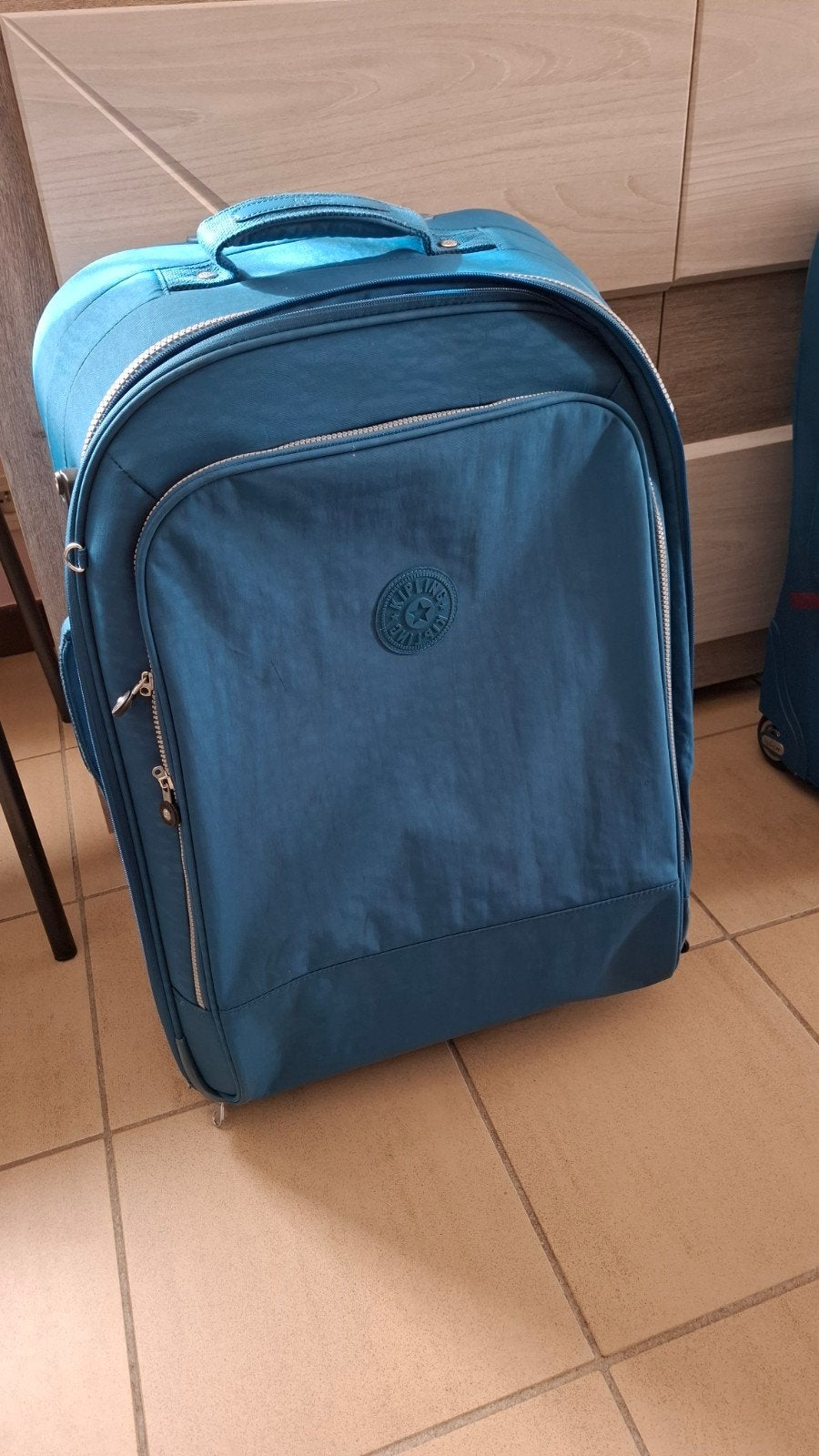 reiskoffer kipling, Overige materialen, Zo goed als nieuw, Wieltjes, Ophalen