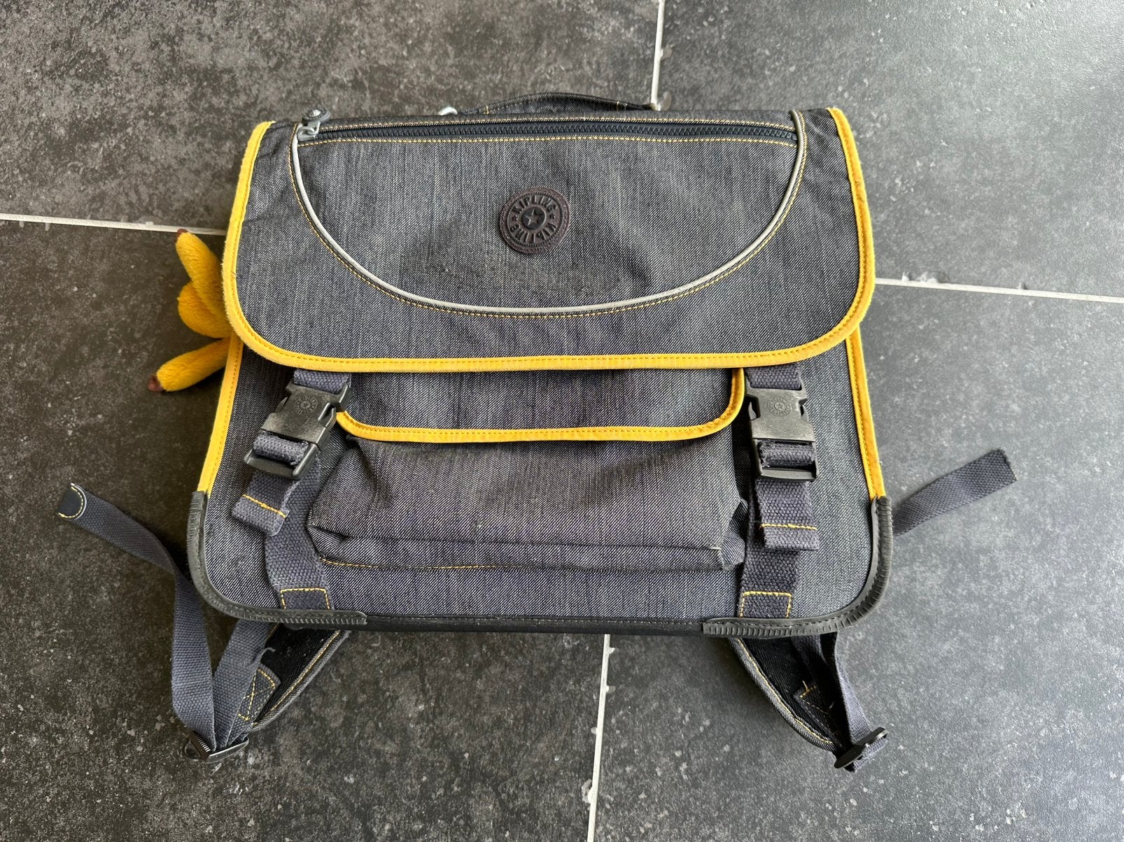 Kipling Preppy boekentas, Handtassen en Accessoires, Tassen | Schooltassen, Ophalen, Gebruikt, Blauw, Aktetas of Boekentas