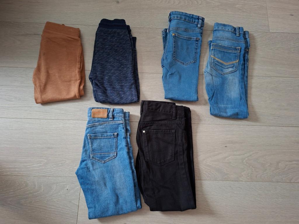 Pakket broeken maat 122, Ophalen of Verzenden, Zo goed als nieuw, Broek