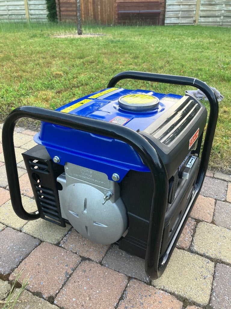 Generator - aggregaat - stroomgroep Scheppach 700w, Doe-het-zelf en Bouw, Ophalen, Zo goed als nieuw, Minder dan 5 kVA, Benzine