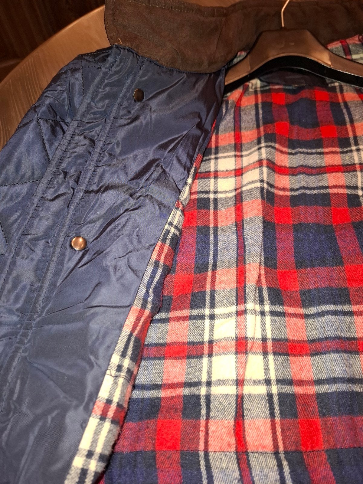 Gewatteerde Heren anorak kleur blauw, Vêtements | Hommes, Enlèvement ou Envoi, Porté, Taille 56/58 (XL), Bleu