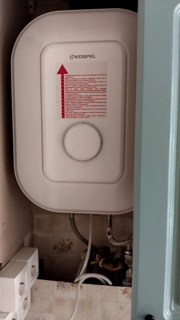 Boiler Kospel 2000W 10 liter, Doe-het-zelf en Bouw, Chauffageketels en Boilers, Ophalen, Terugslagbeveiliging (TTB), Boiler, Minder dan 20 liter