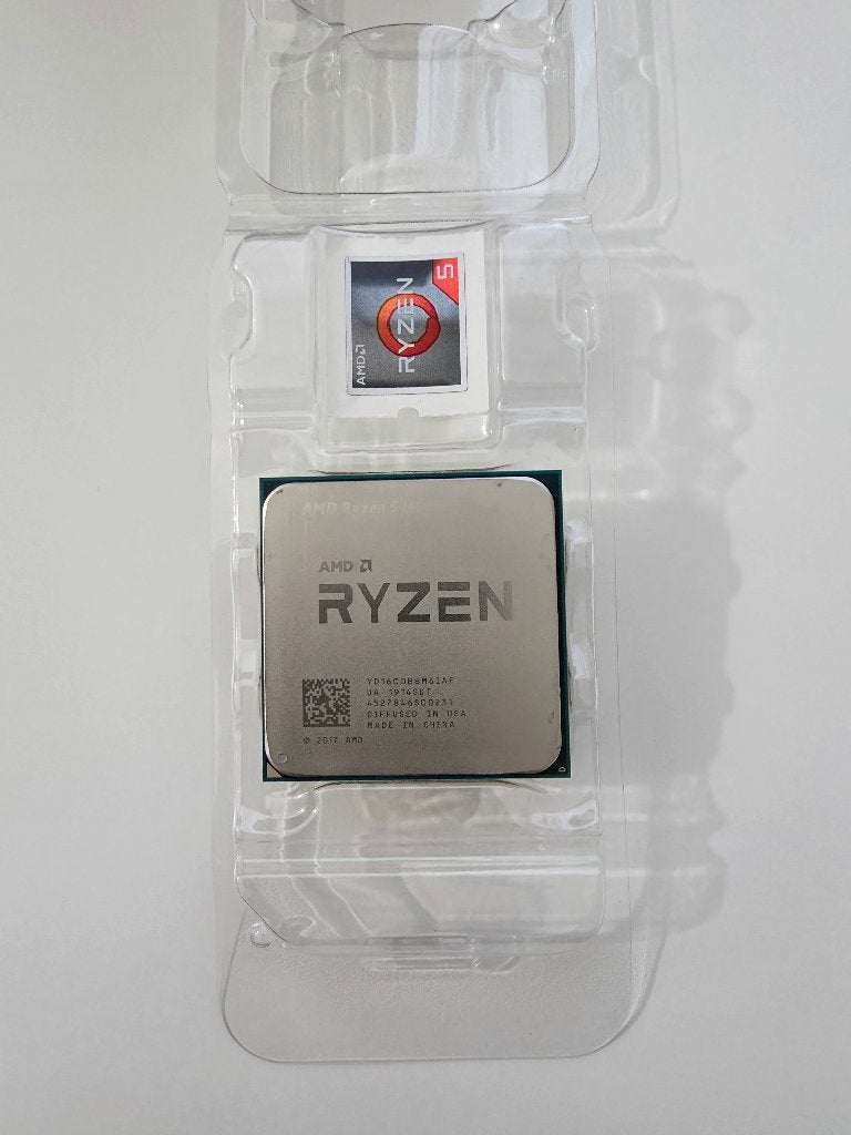 AMD Ryzen 5 1600 AF (12nm / Zen+) - Fully boxed + Koeler, Computers en Software, Ophalen, 6-core, AMD Ryzen 5, Zo goed als nieuw