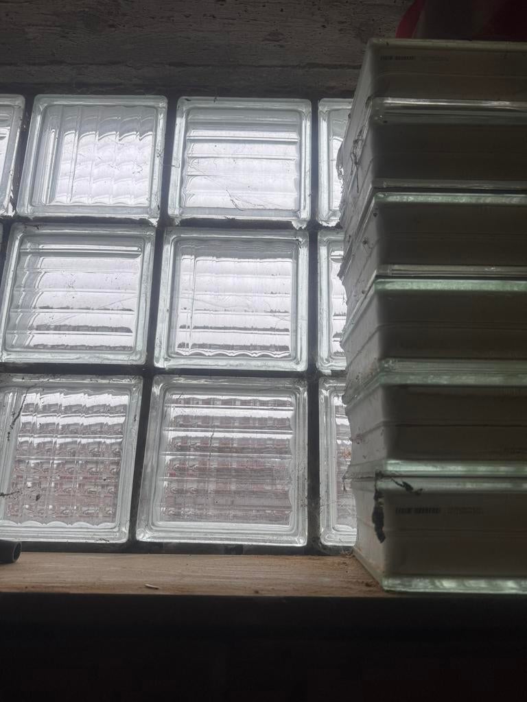 Glas dallen/ tegels, Doe-het-zelf en Bouw, Tegels, Ophalen, Overige materialen, Wandtegels, Minder dan 20 cm