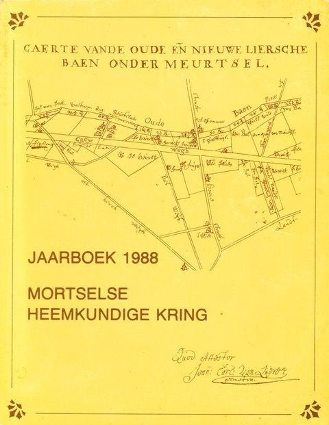 (g9) Mortselse Heemkundige Kring, jaarboek 1988, Boeken, Ophalen of Verzenden, Gelezen